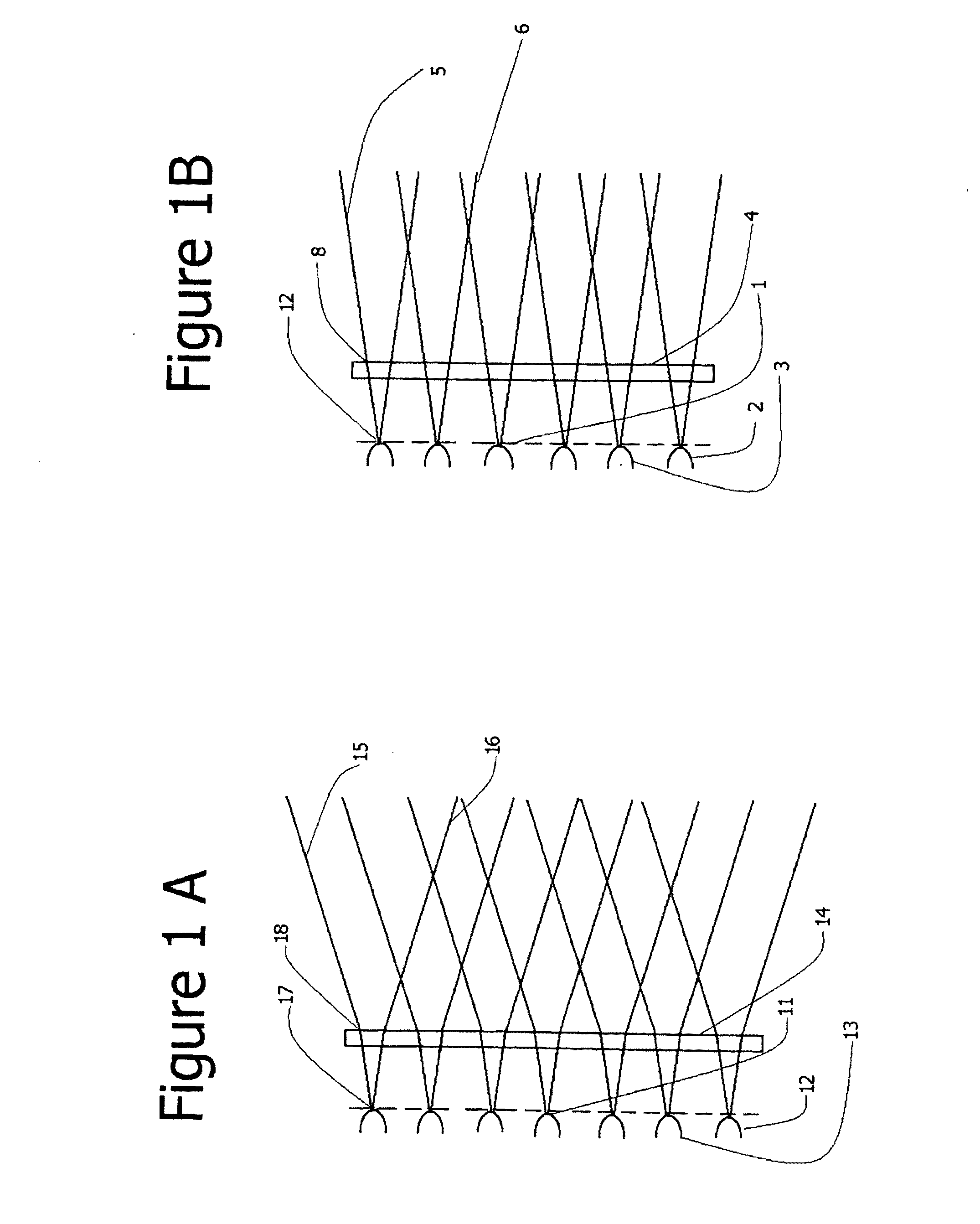 Micro-diffractive surveillance illuminator