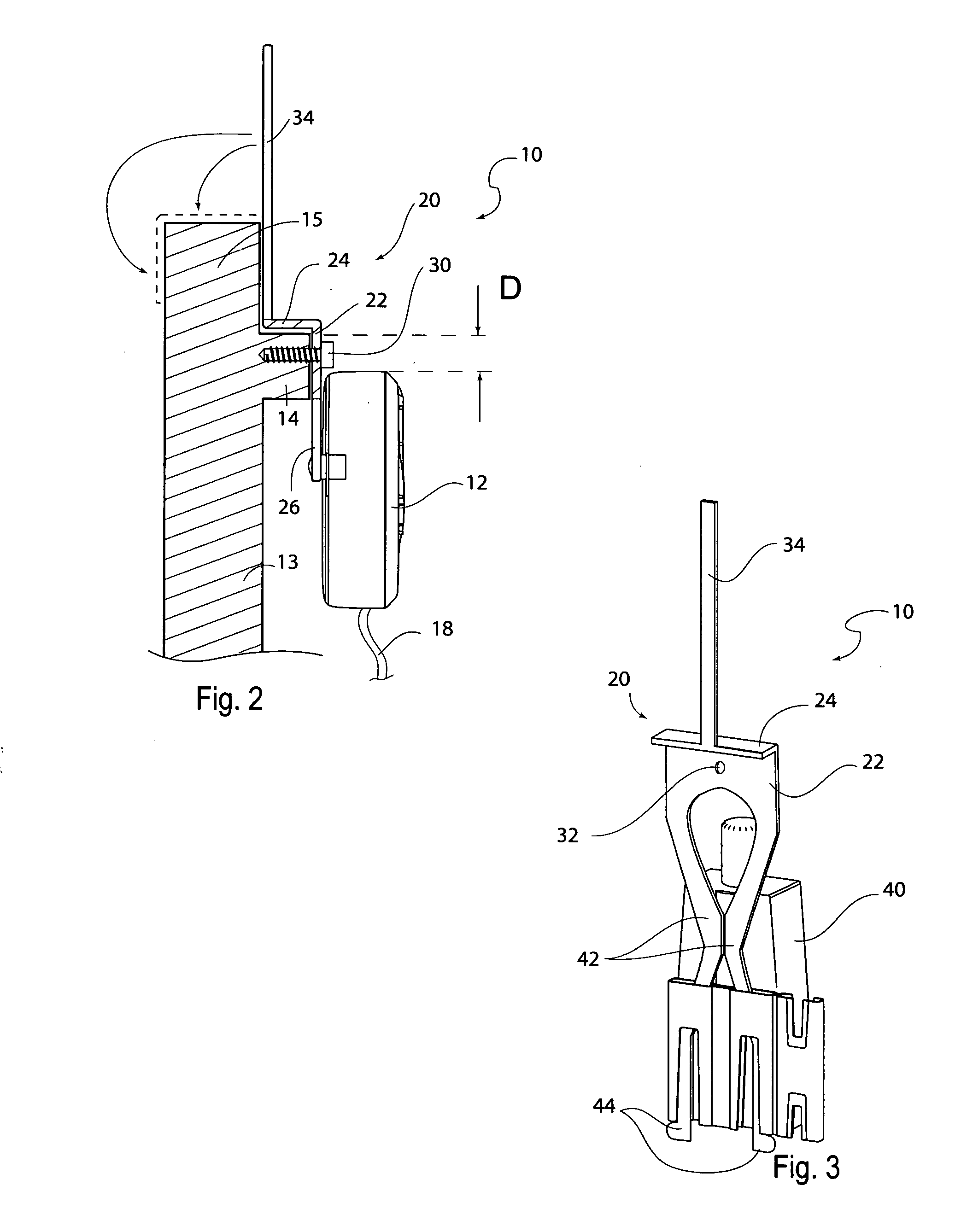 Bracket for mounting a utility meter transponder