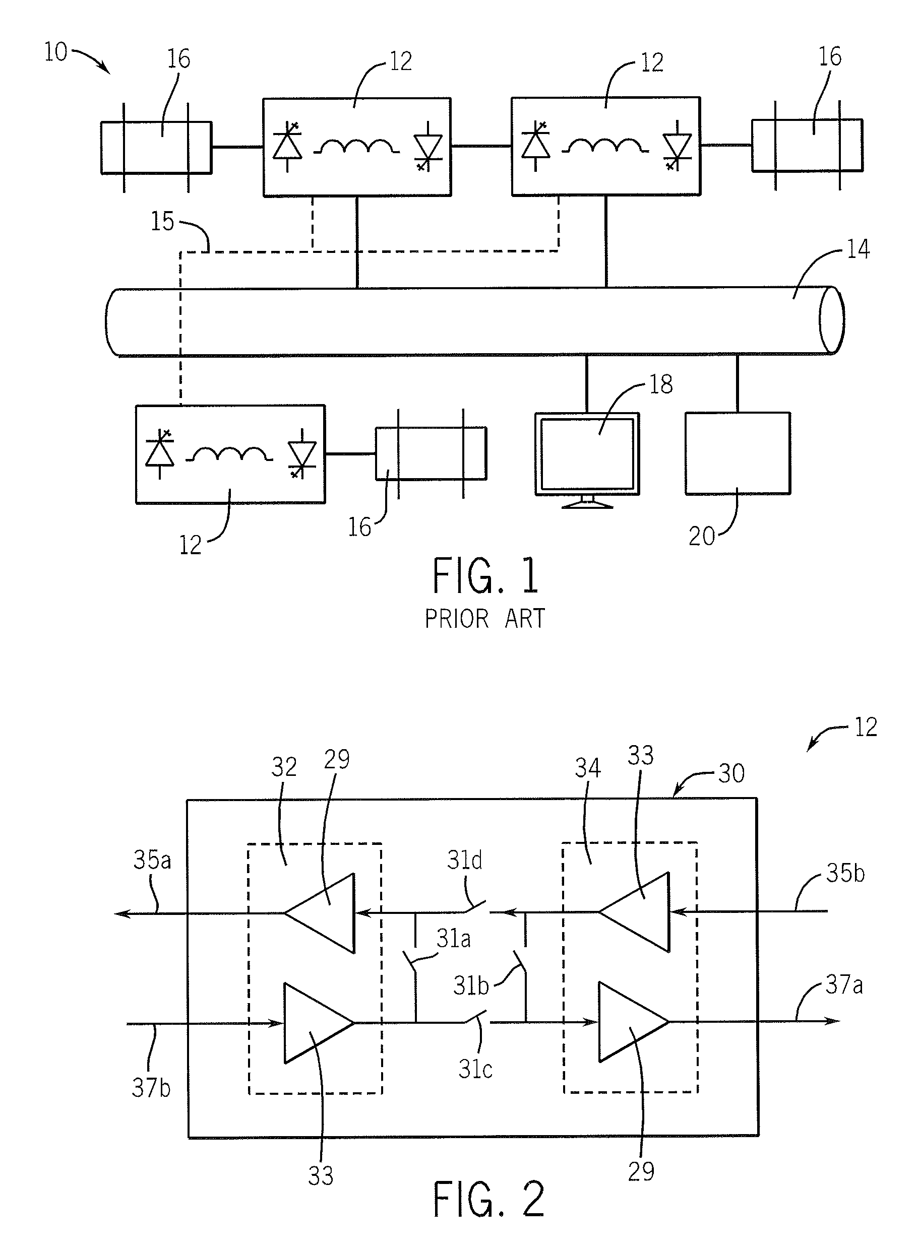 Dual ring dedicated drive control system for medium voltage variable frequency drives