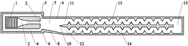 Oscillating drip irrigation emitter