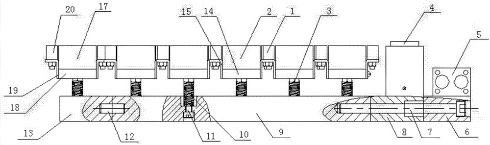 Detection mechanism based on adhesive disc of crawling robot on inner wall of offshore platform pile leg