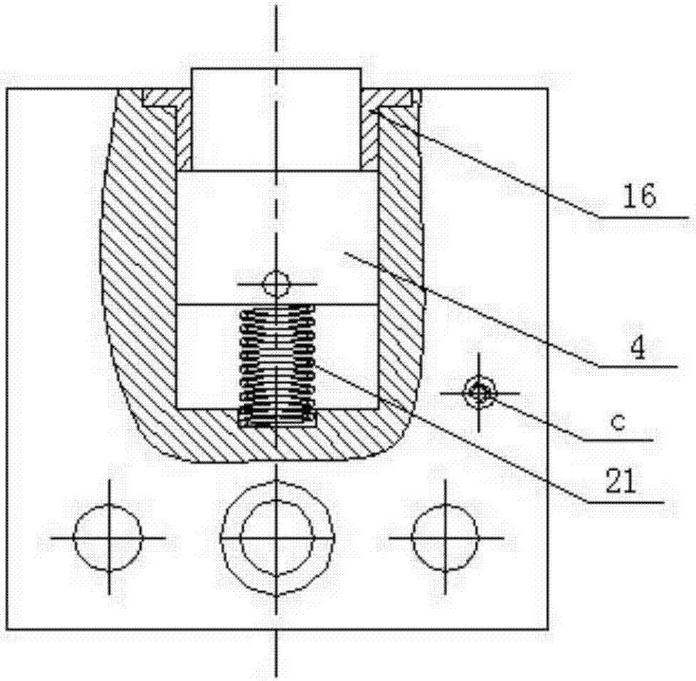 Detection mechanism based on adhesive disc of crawling robot on inner wall of offshore platform pile leg