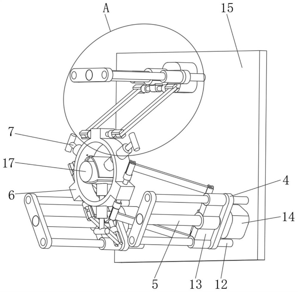 New energy battery positioning and clamping device