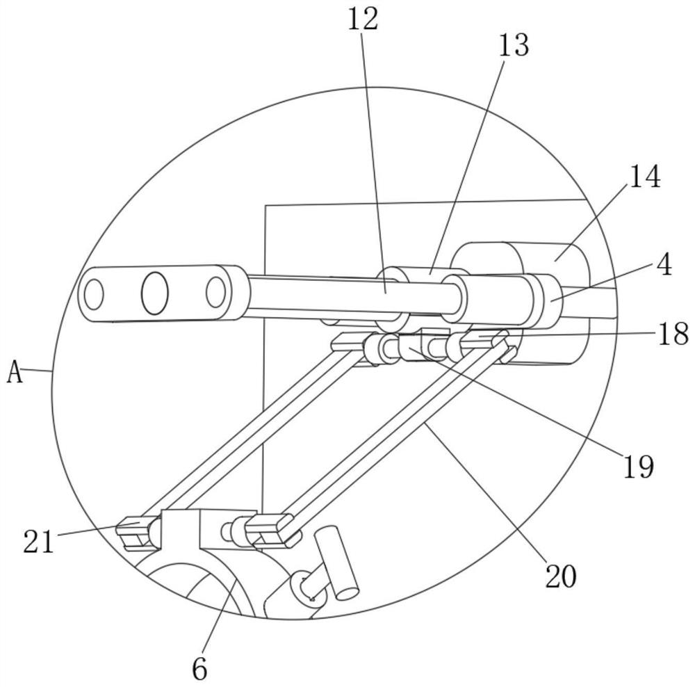 New energy battery positioning and clamping device