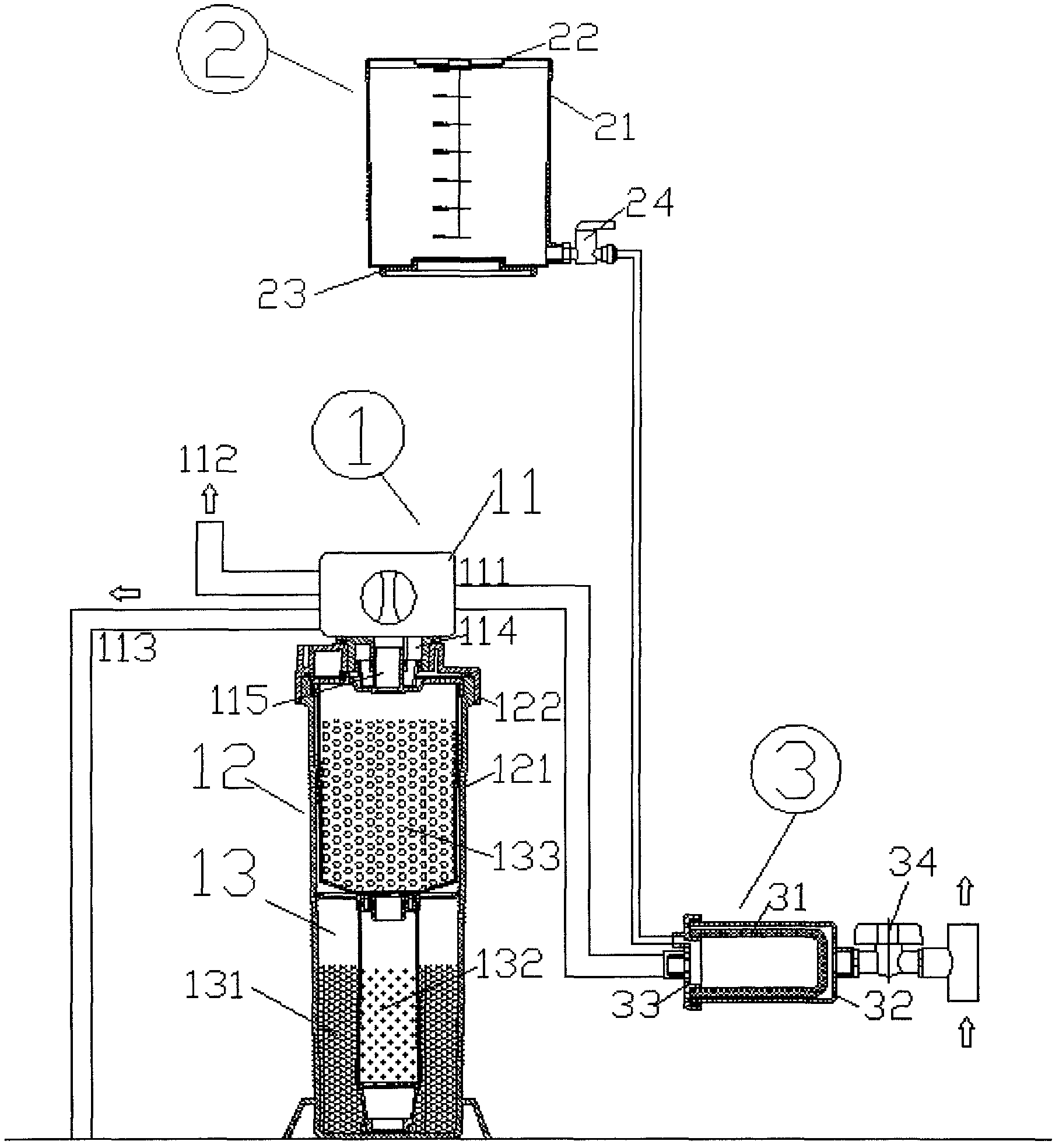 Soft water purification machine