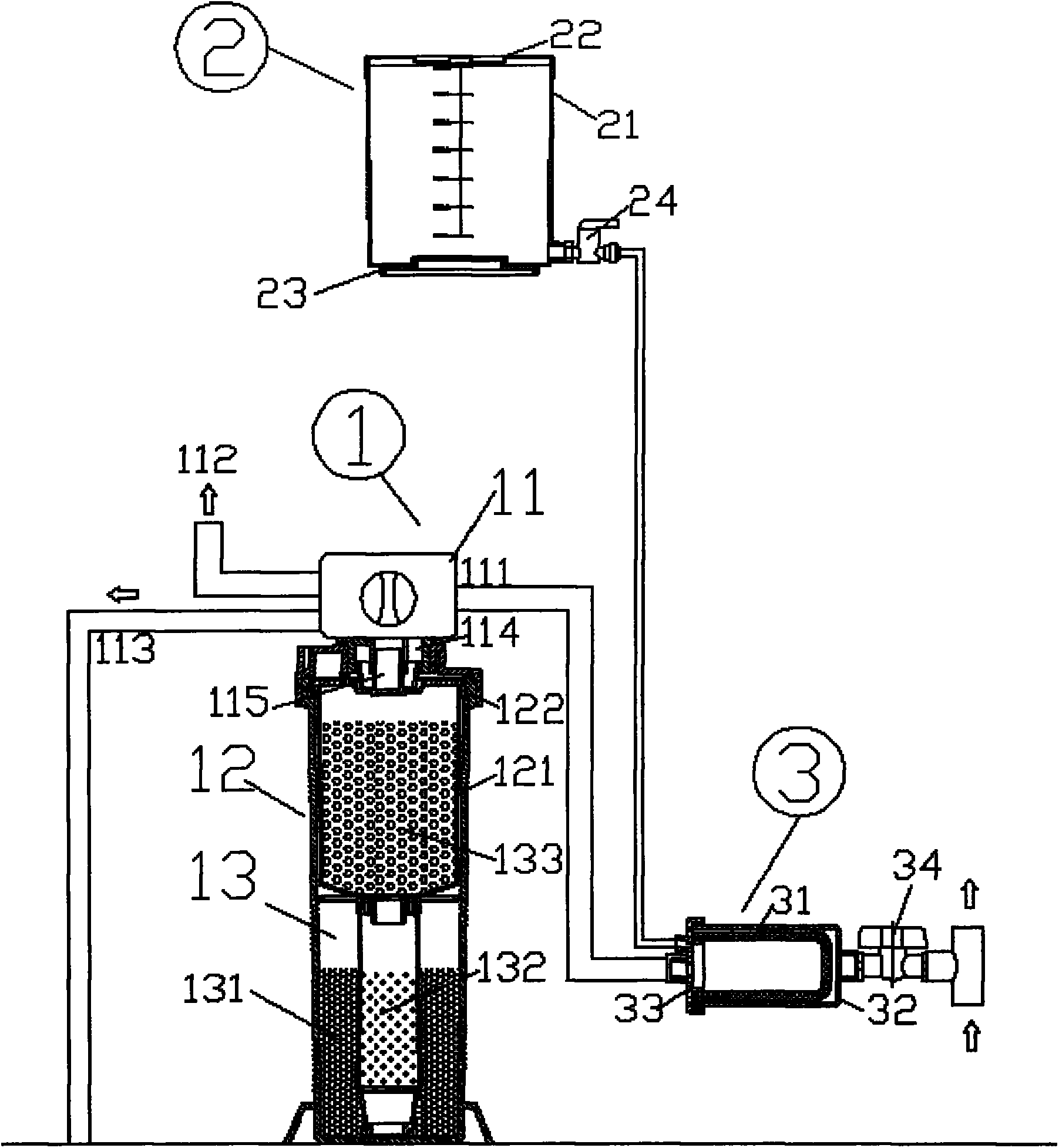 Soft water purification machine