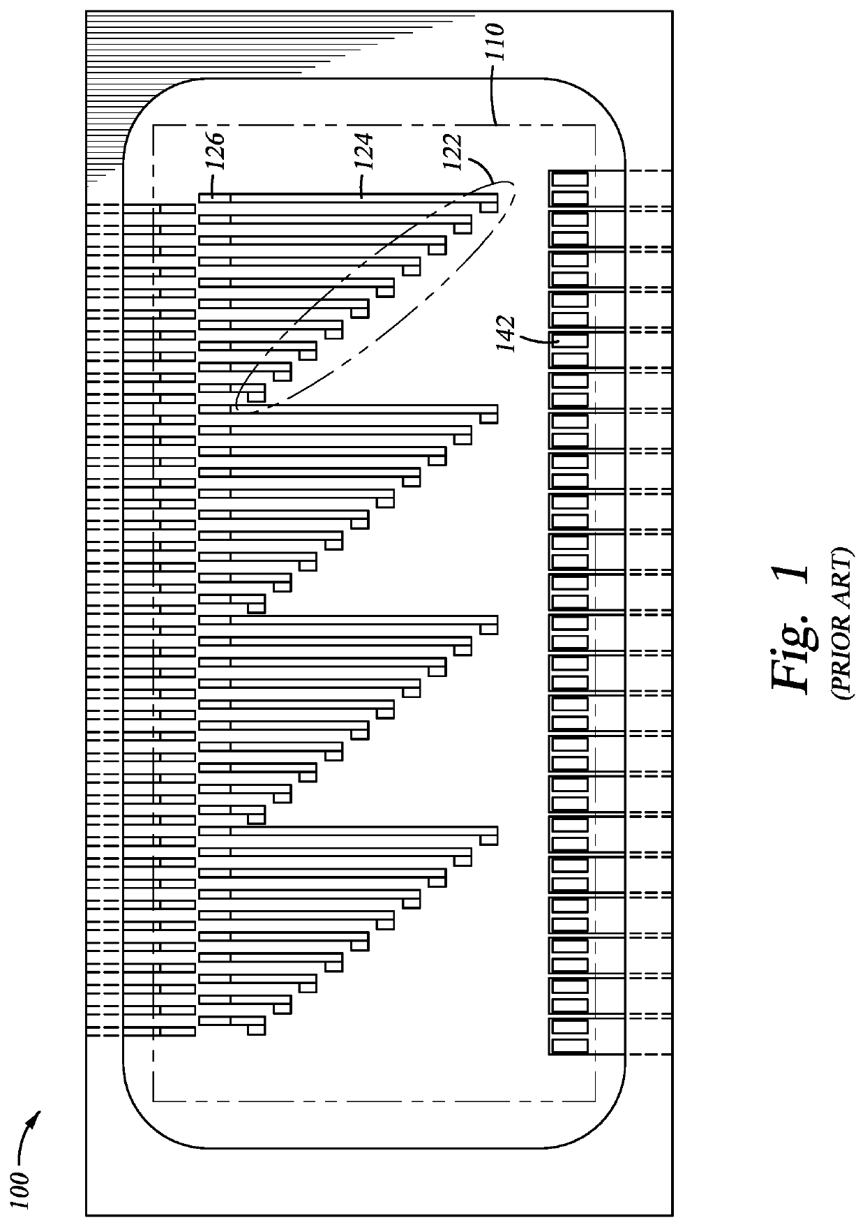 Flexible connector for a display device