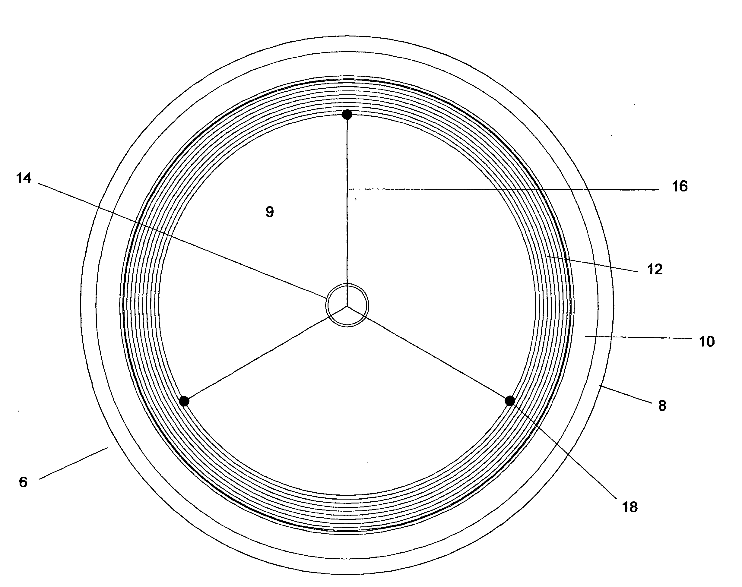 Lighted airborne disc game