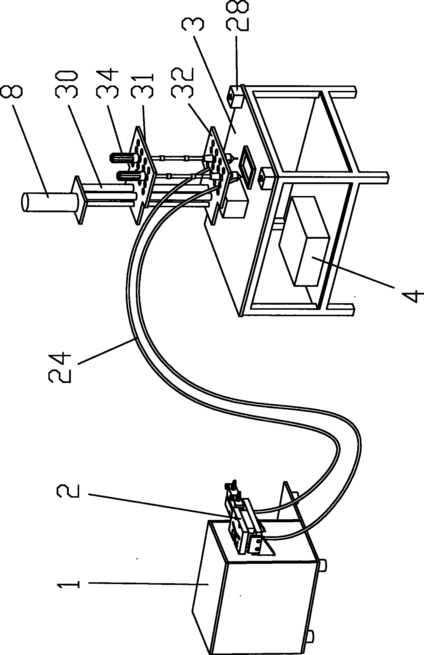 Automatic screw mounting machine