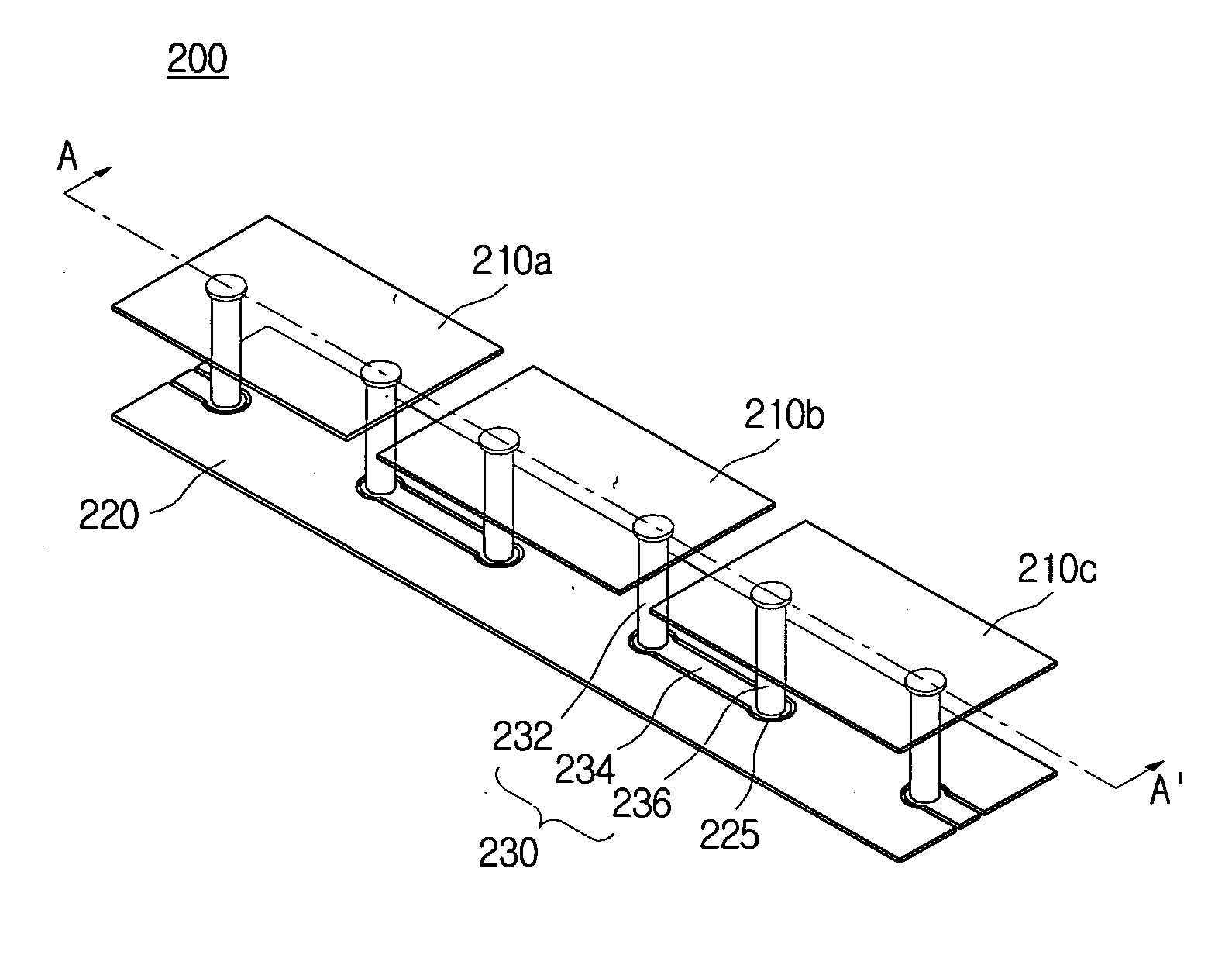 Electromagnetic bandgap structure and printed curcuit board