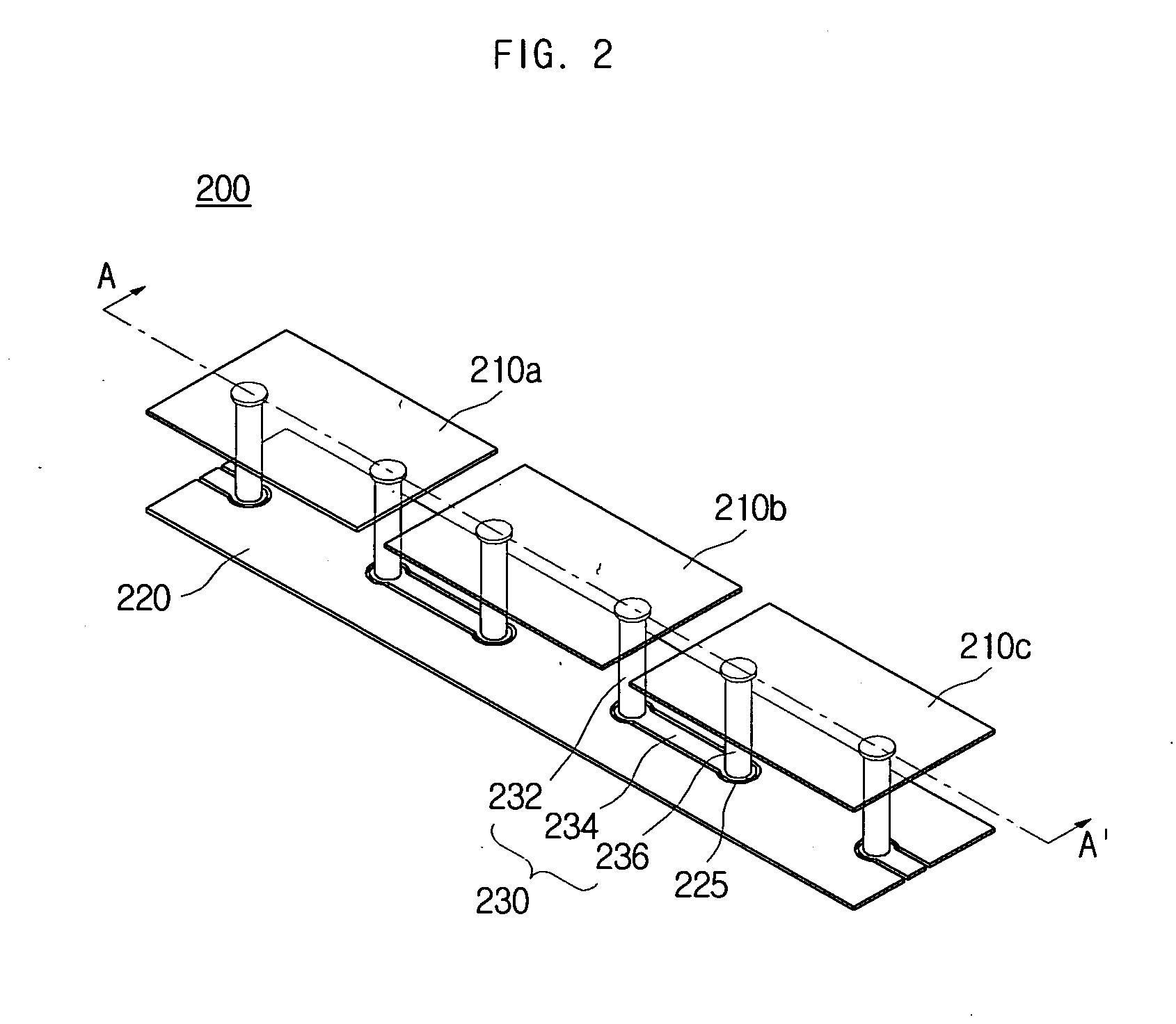 Electromagnetic bandgap structure and printed curcuit board