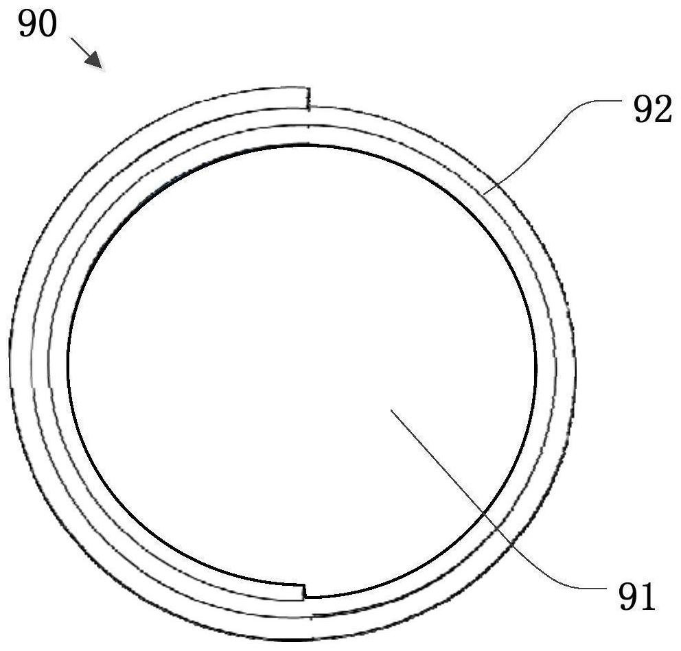 Flexible display screen and display device