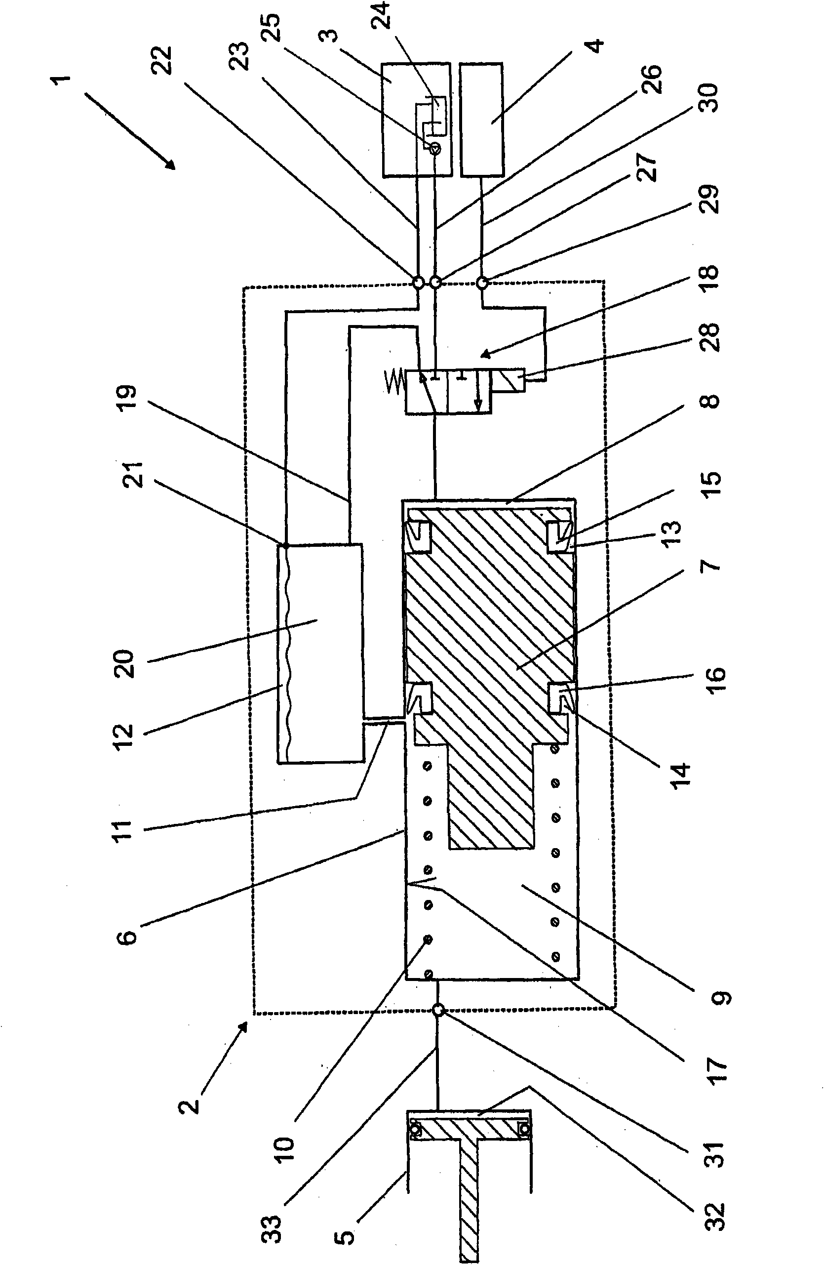 Actuation means for a clutch