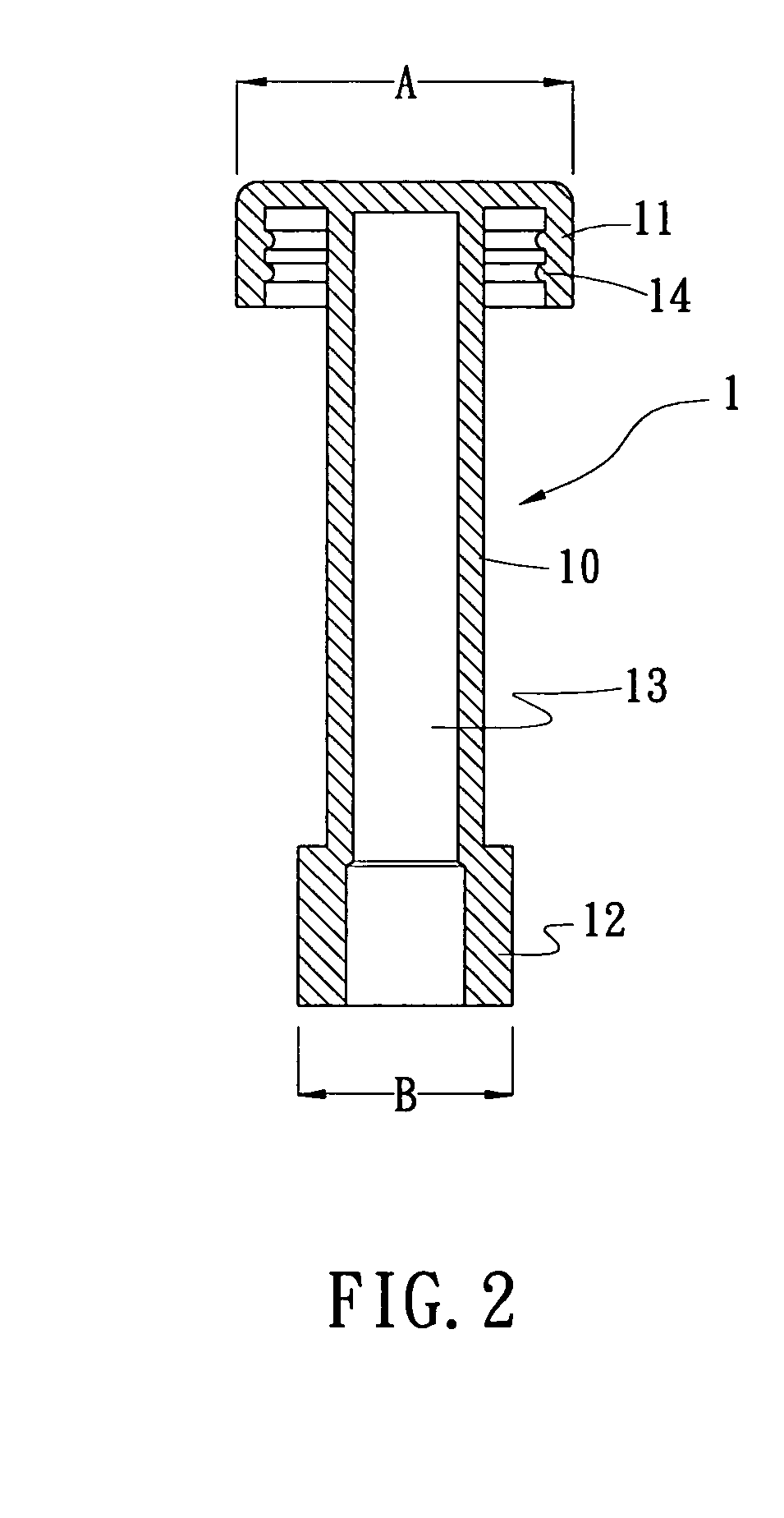 Leakproof needle cover structure improvement