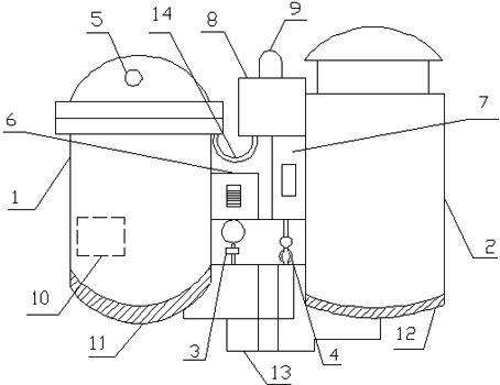 Full-automatic electrolyte pressurizing impregnation device and method for aluminum electrolytic capacitor