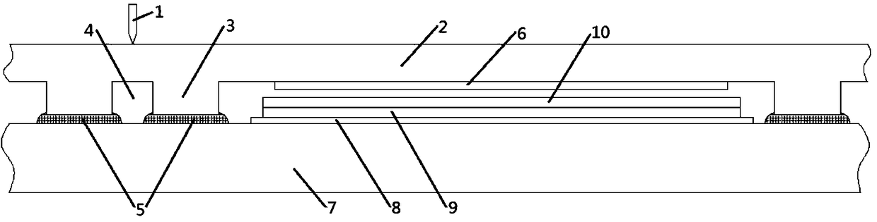 Sealing-glue-spreading controlling method for display-panel mother board