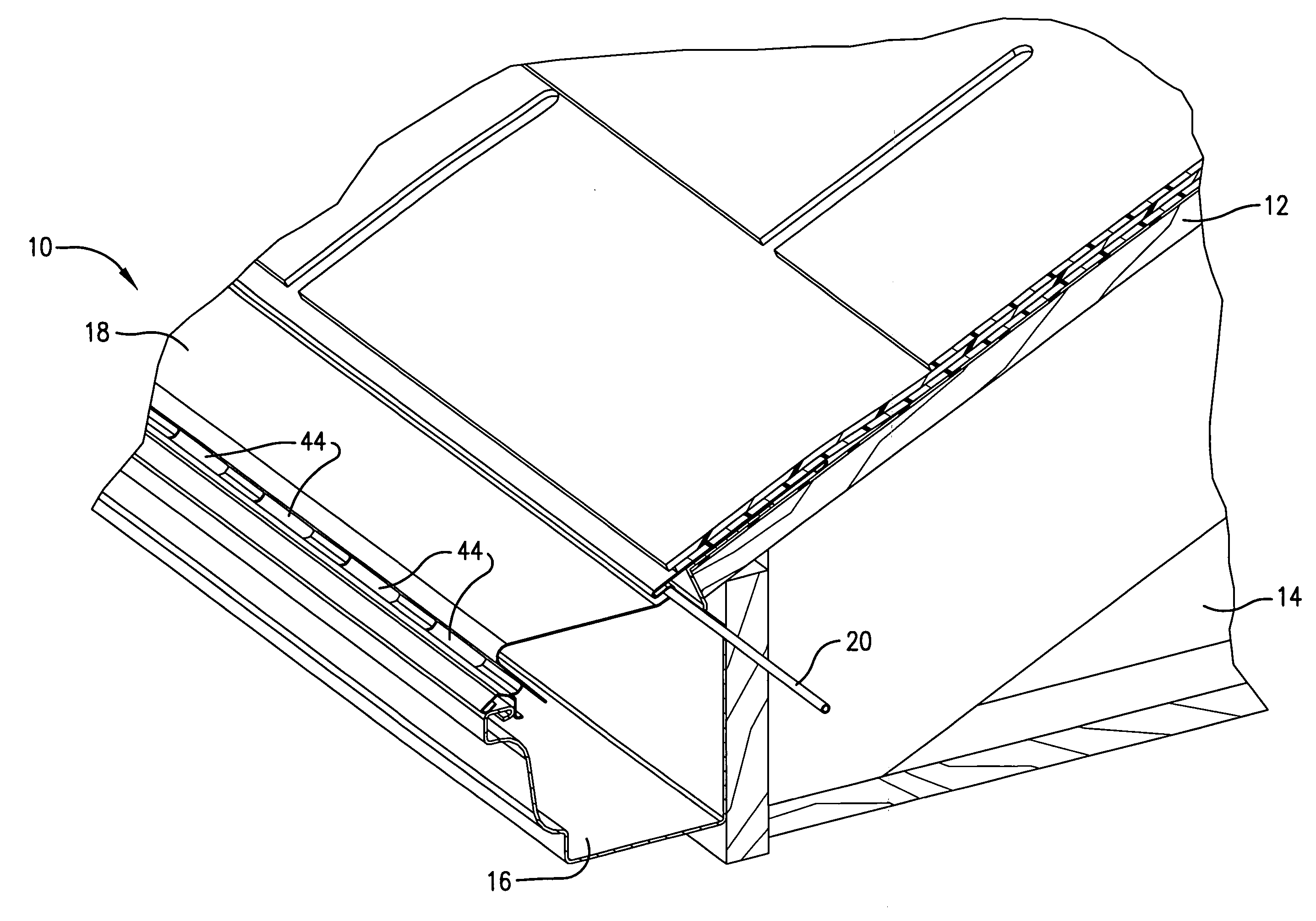 Gutter and roof protection system