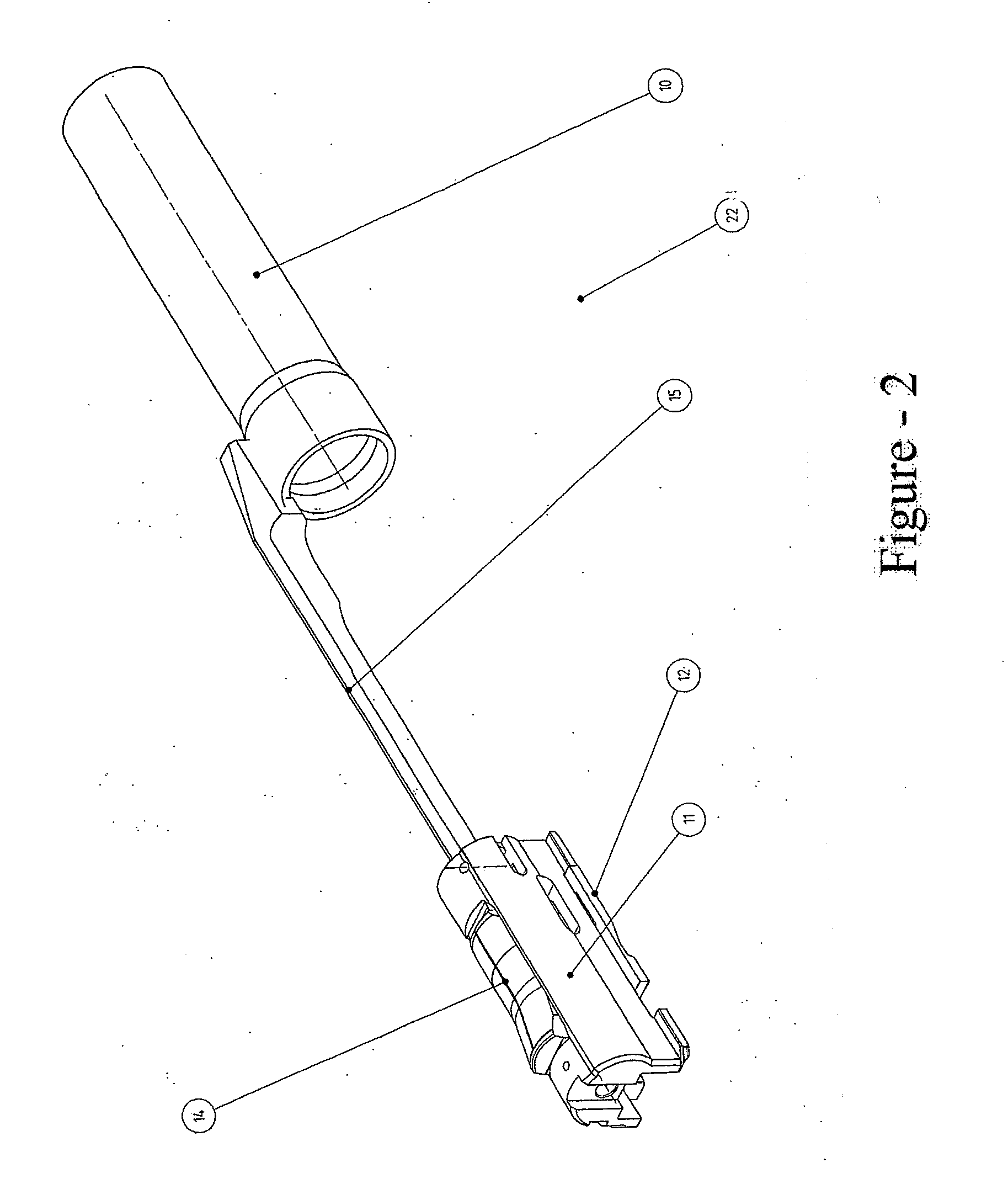 Novel operating system in the semi-automatic firearms