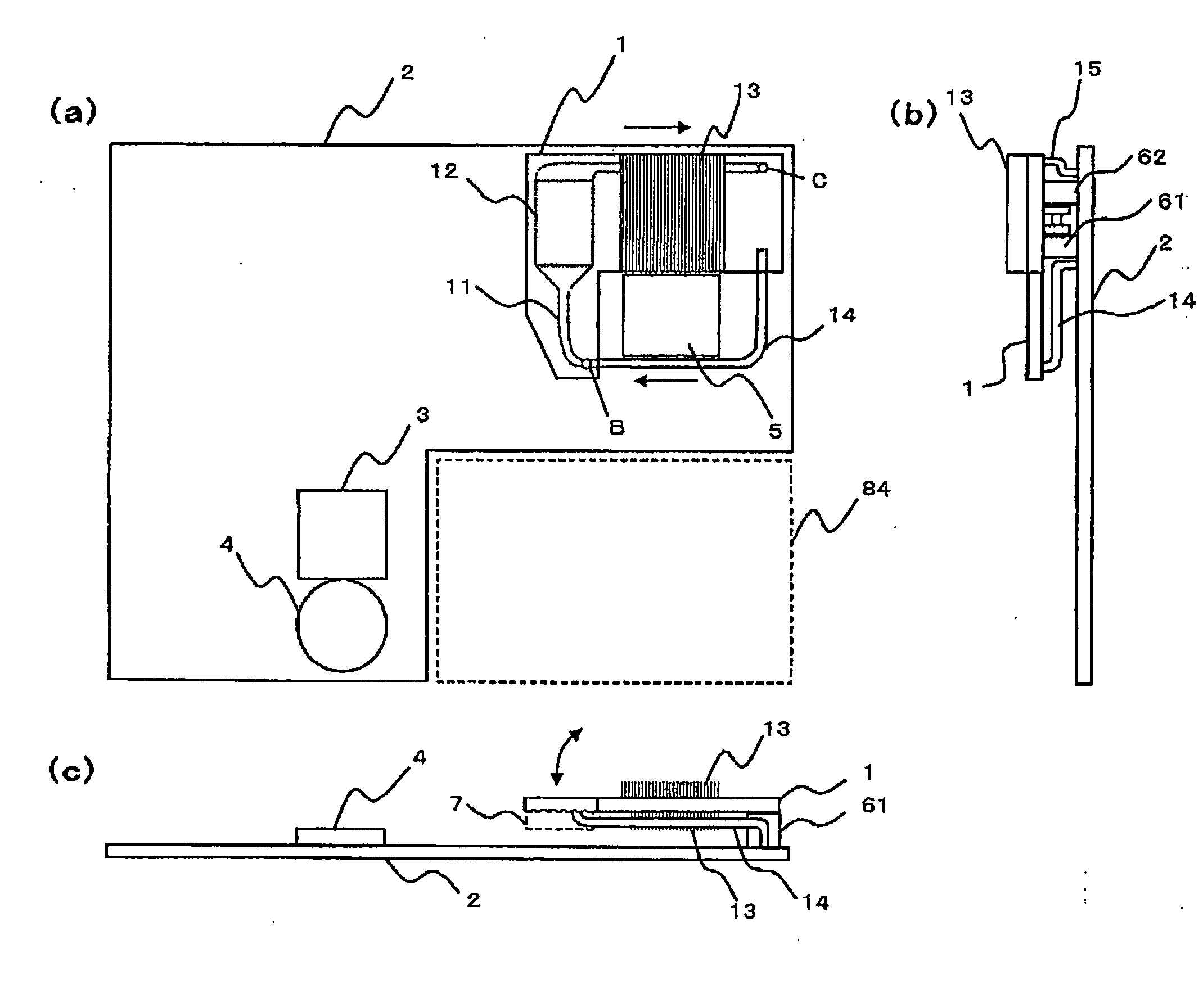 Cooler for electronic equipment