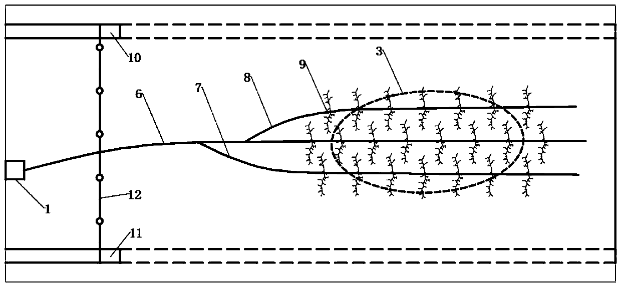 Method for precise prevention and control of rock burst in remote area under coal mine