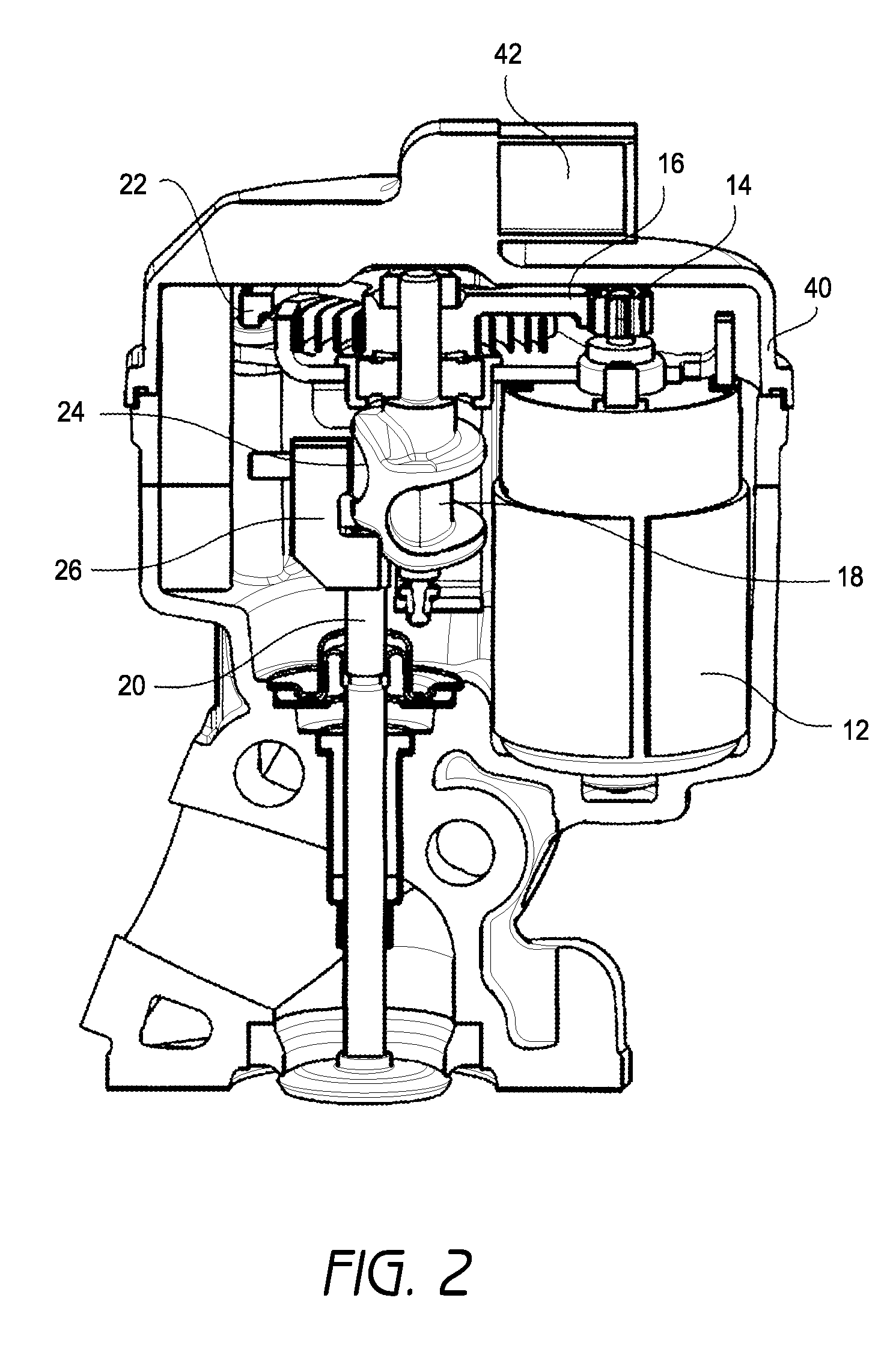 Exhaust gas recirculation valve