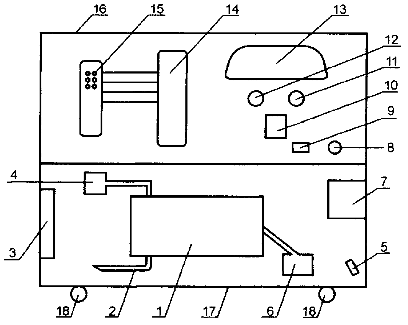 Turbine supervisory instrument (TSI) engine teaching training device