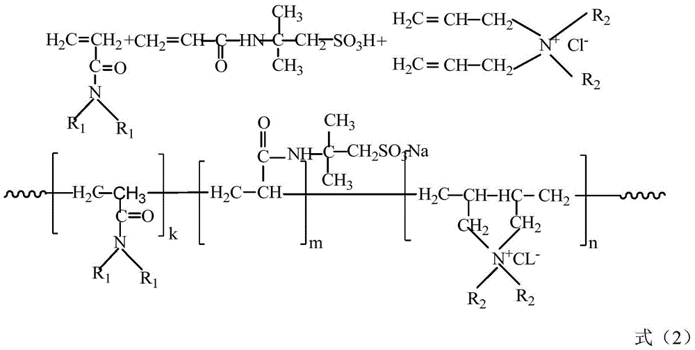 A polymer inhibitor for clay-free drilling fluid and preparation method thereof