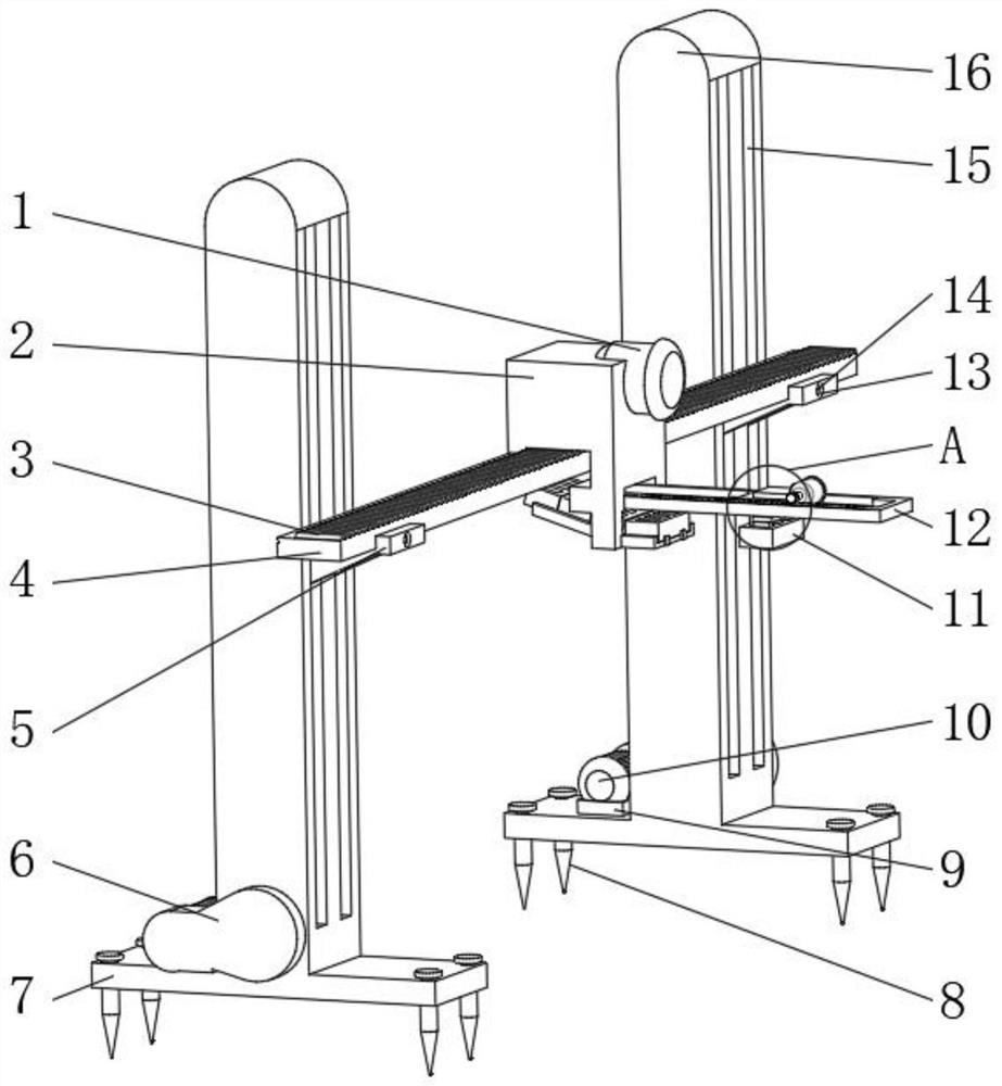 Automatic wall building device