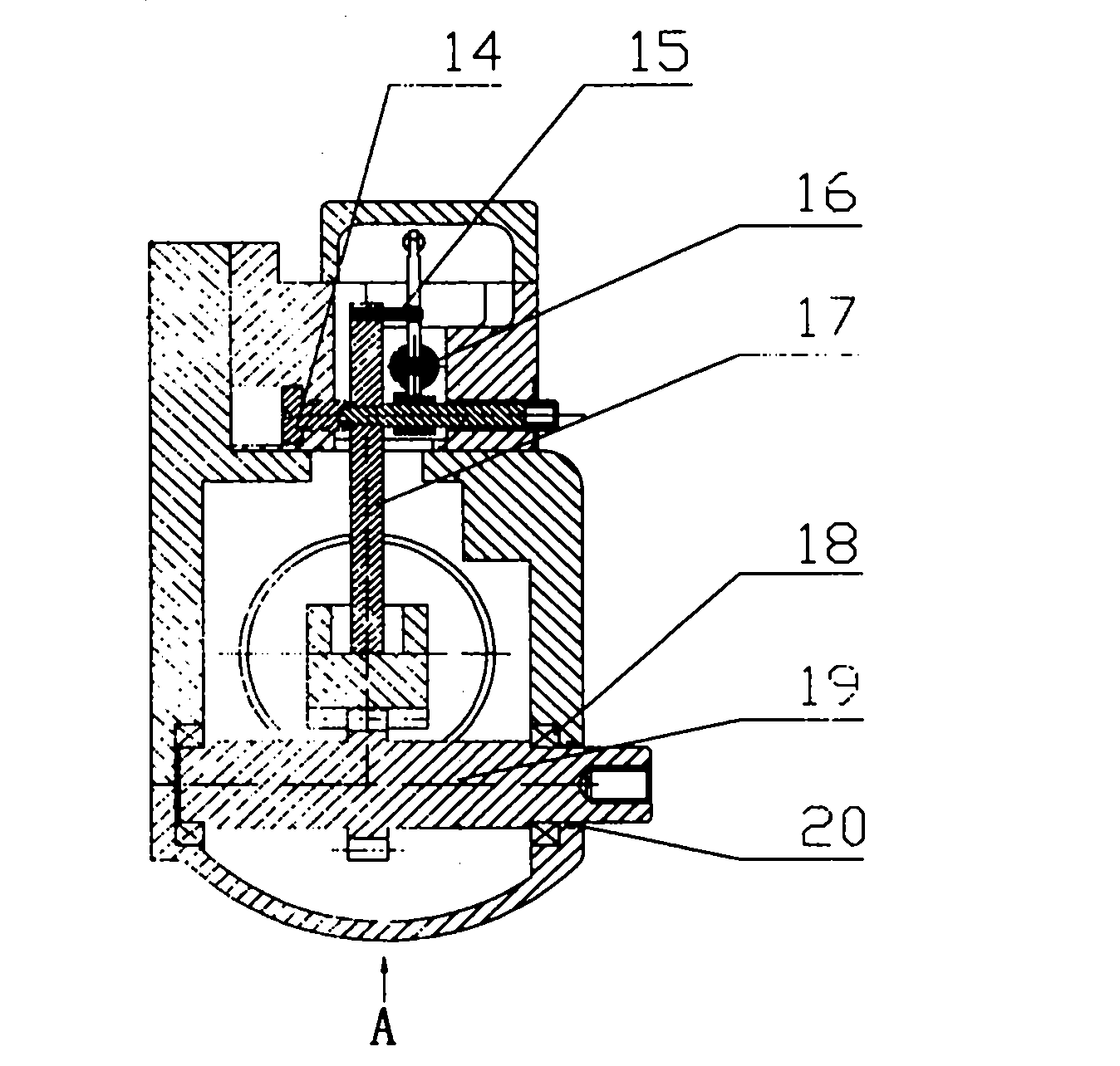 Electric hydraulic control mechanism of novel hydraulic pressure transformer