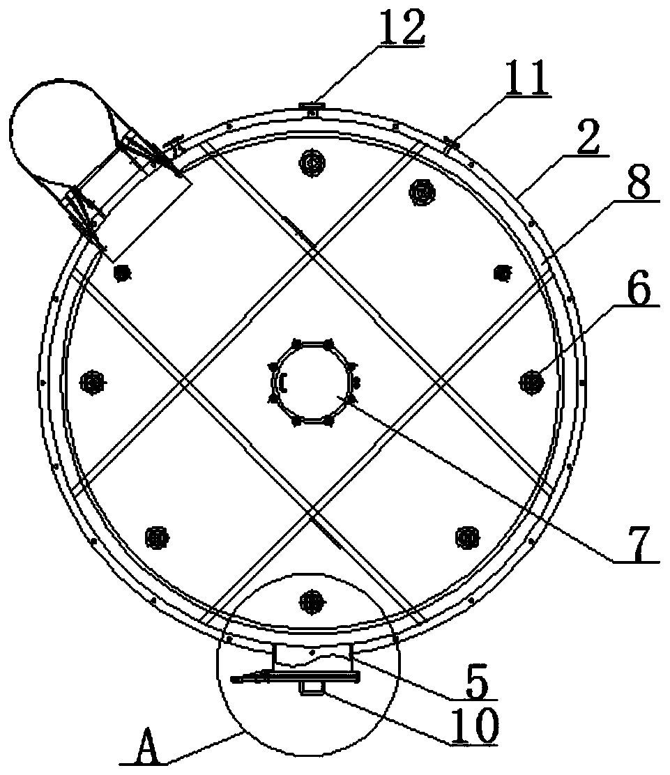 Anti-corrosion microelectronic ultra-pure chemical material storage tank