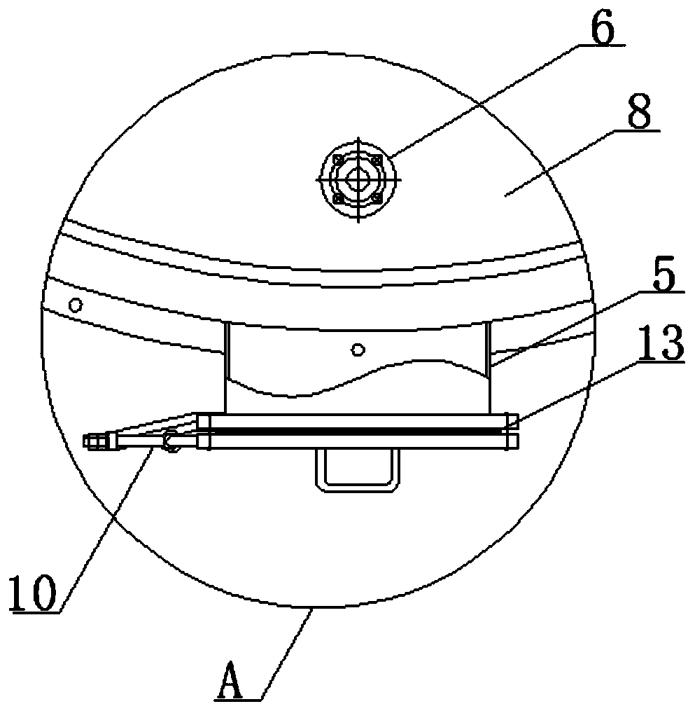 Anti-corrosion microelectronic ultra-pure chemical material storage tank