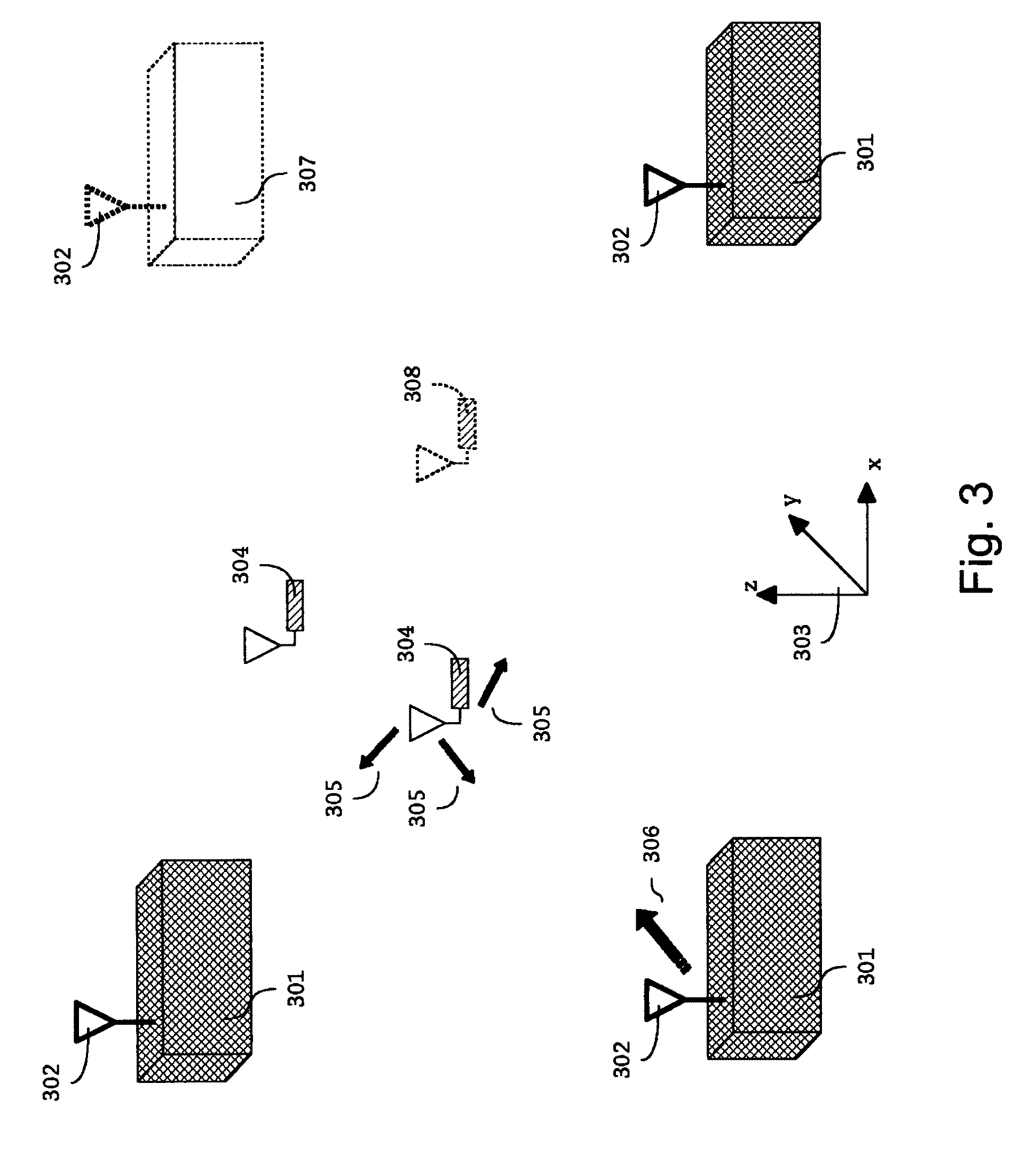 Real-time ranging and angle measurements using radar and surface acoustic wave transponders