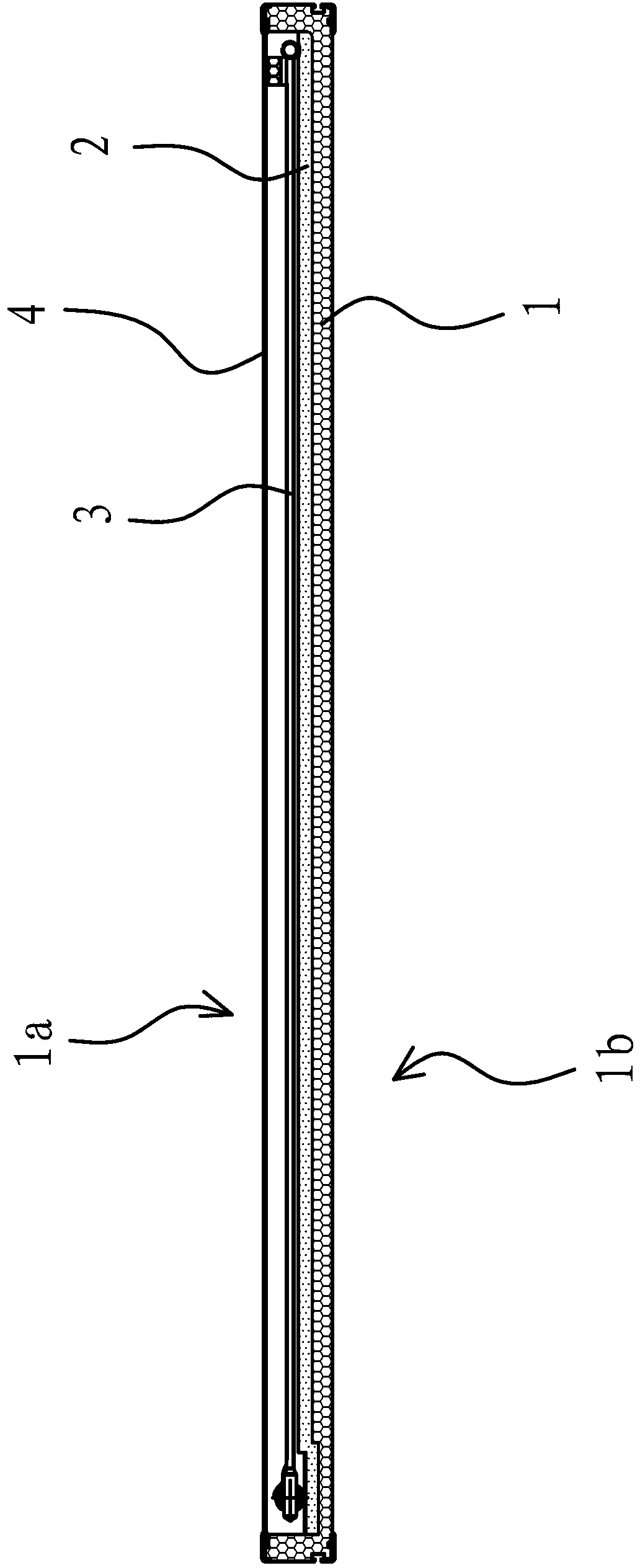 Solar flat plate collector for balcony