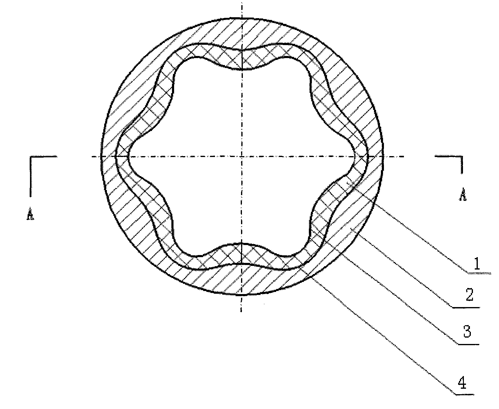 Screw drilling tool motor stator