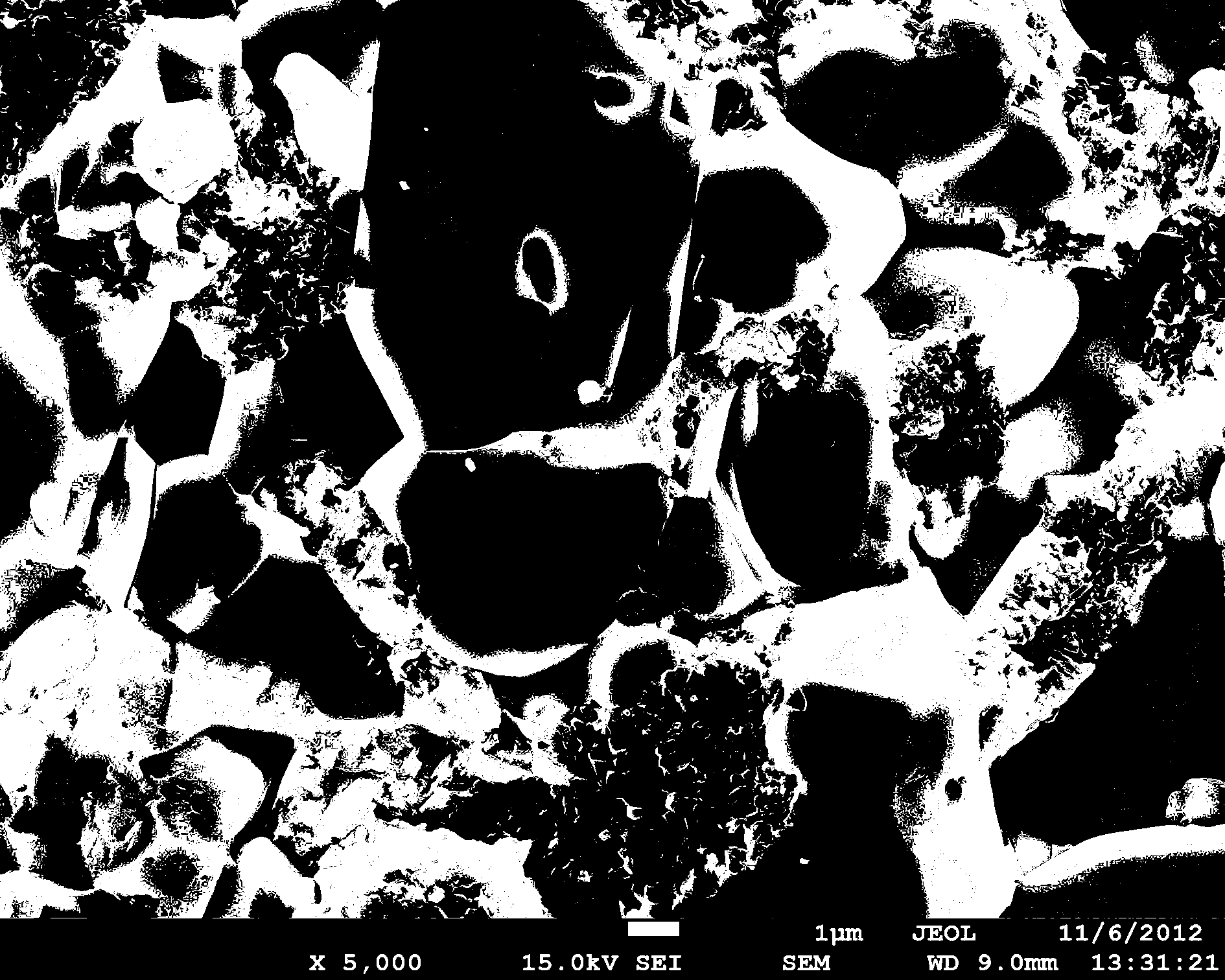 Method for sintering zirconium diboride ceramic material