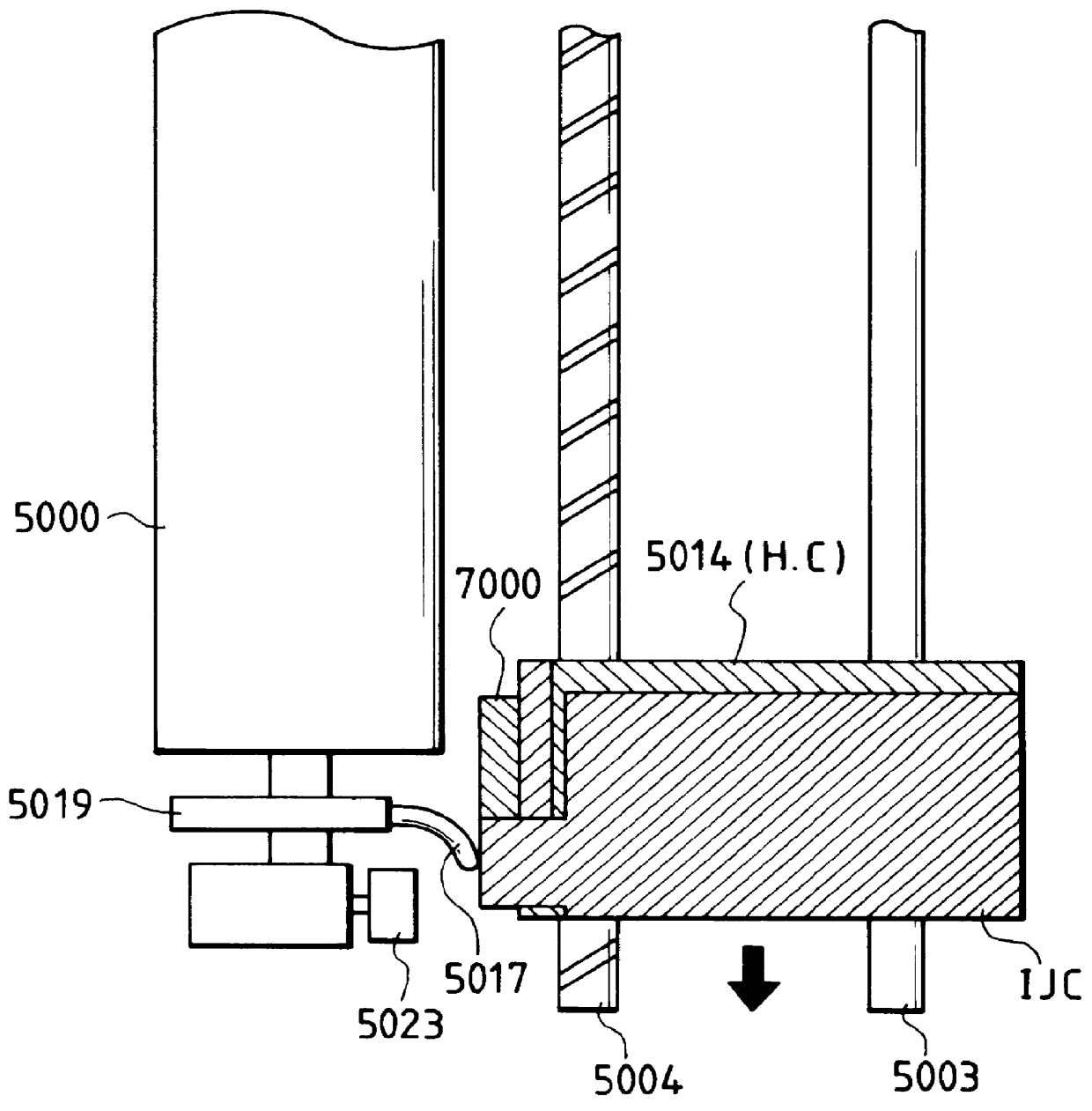 Multi recording system using monochrome printer