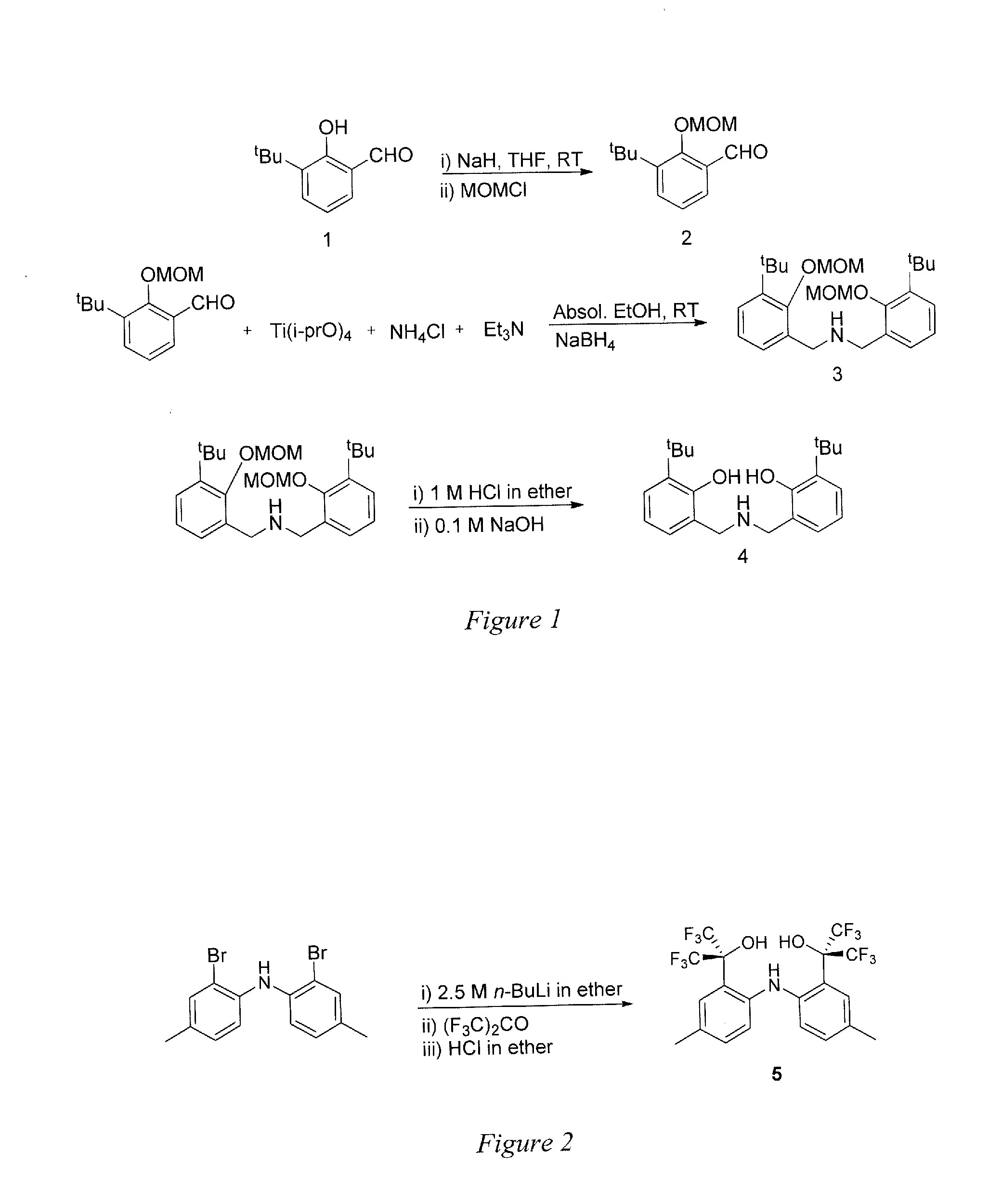 ONO pincer ligands and ONO pincer ligand comprising metal complexes