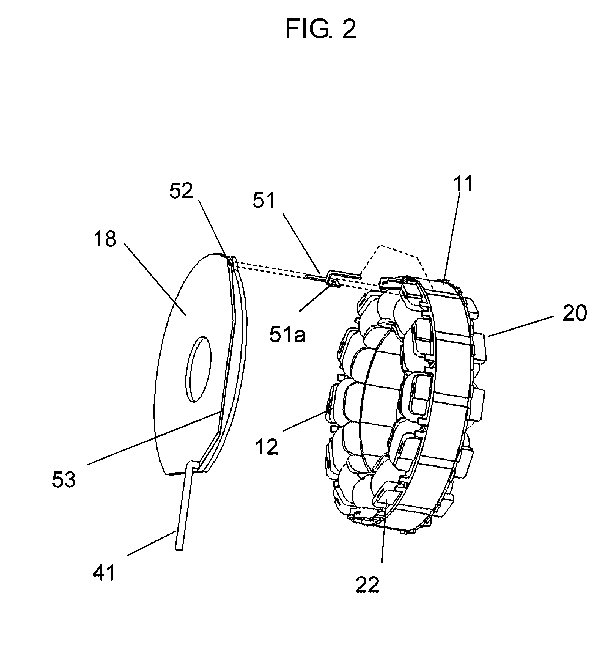 Motor and electric device using same