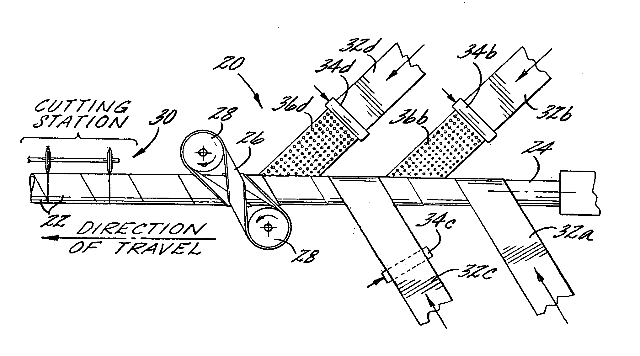 Wound tubes with partially adhered structural layers, and methods for making same