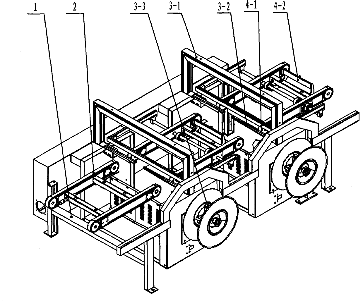 Ceramic tile redundant binding method and binding machine