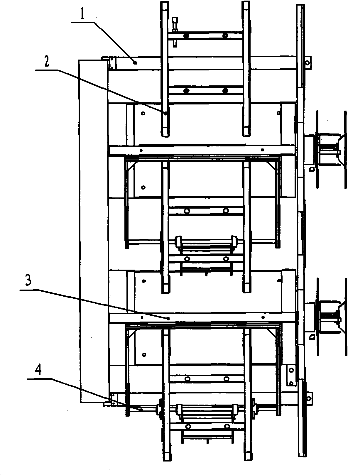 Ceramic tile redundant binding method and binding machine