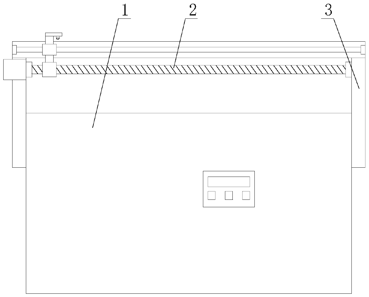 Energy-saving type air flotation pool with anti-blocking function