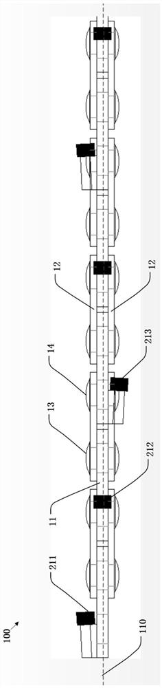 Electric chain saw assembly