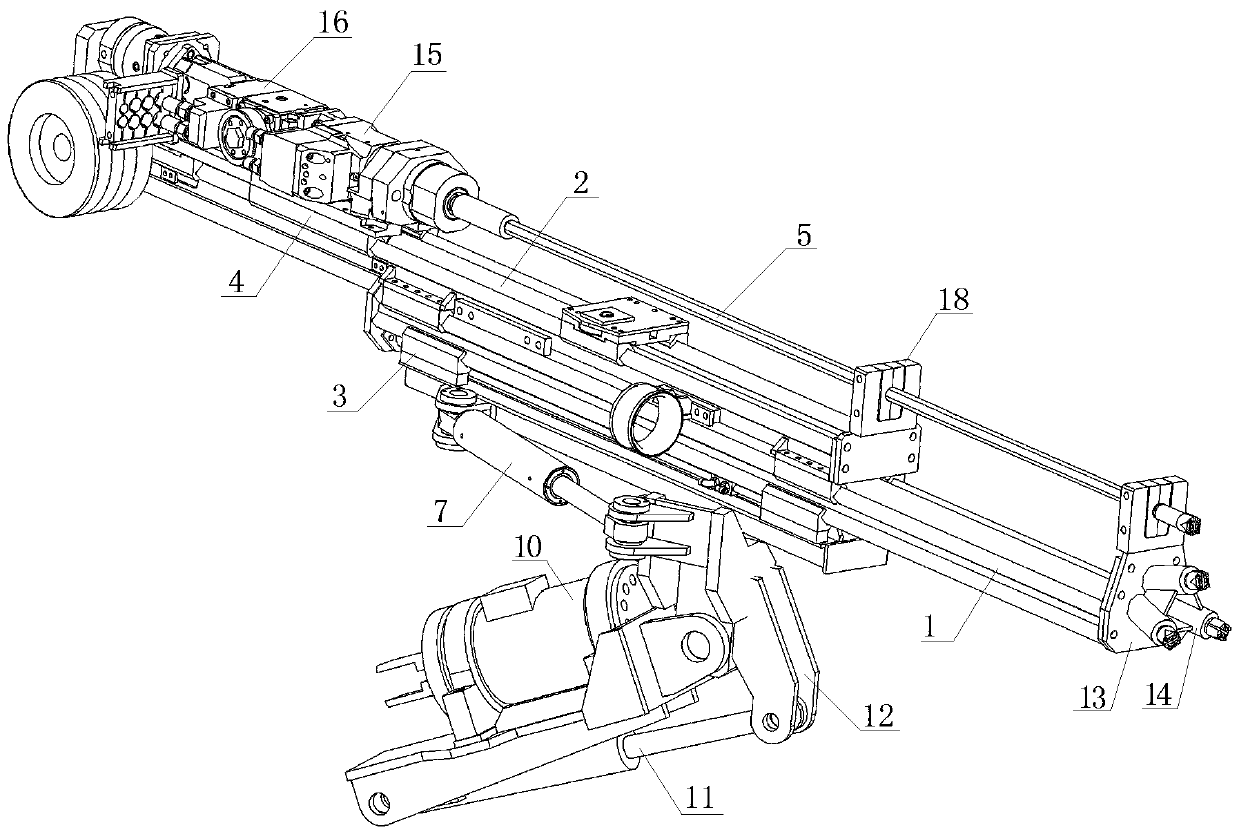 Drilling and perforating mechanism