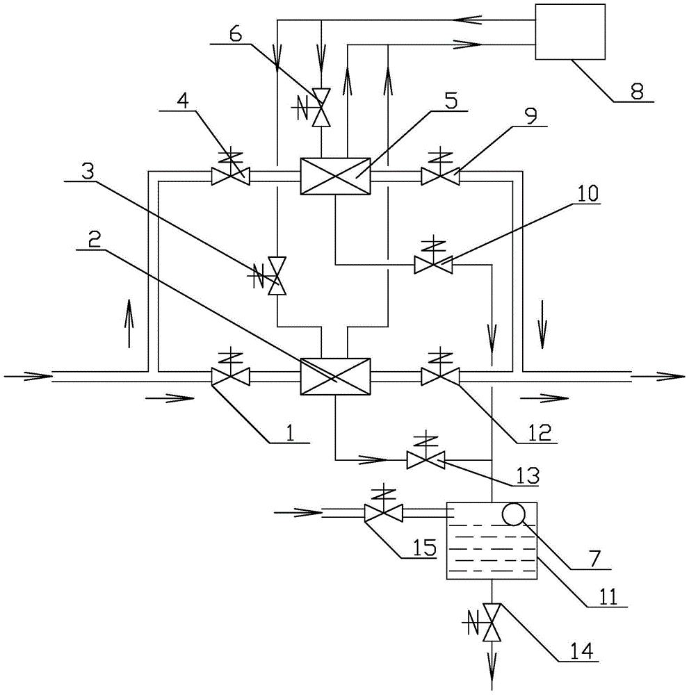 A continuous catchment system