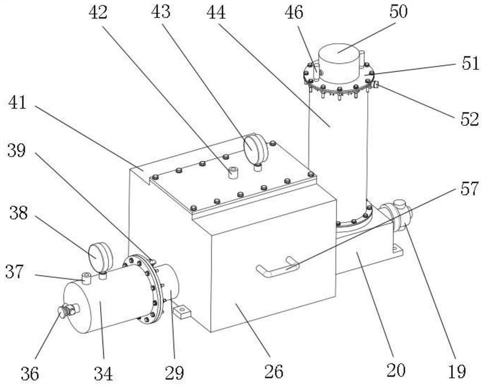 A pneumatic high-speed impact test equipment with adjustable angle