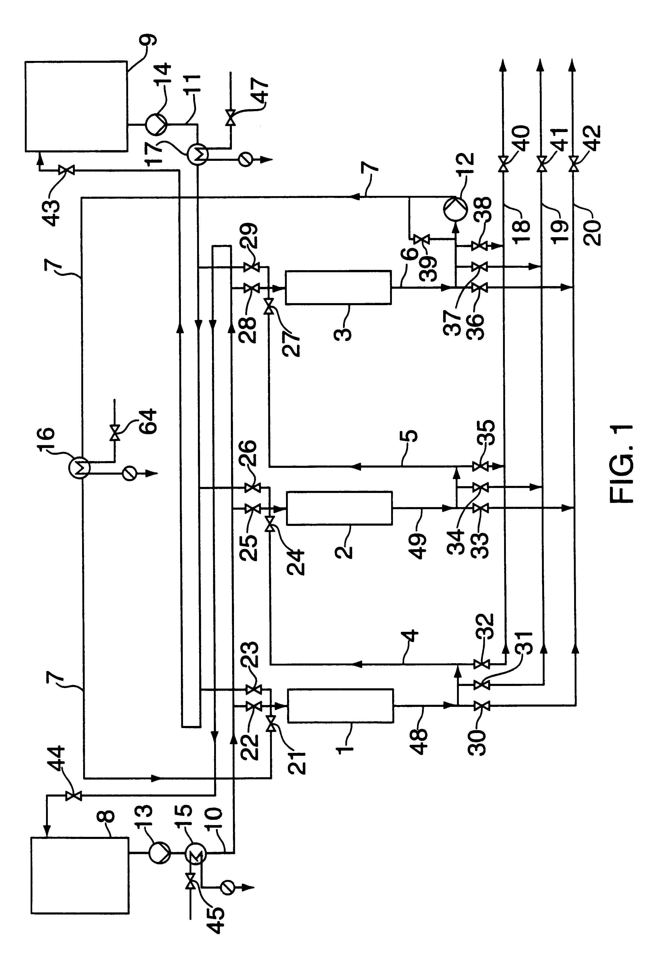 Fractionation method for sucrose-containing solutions