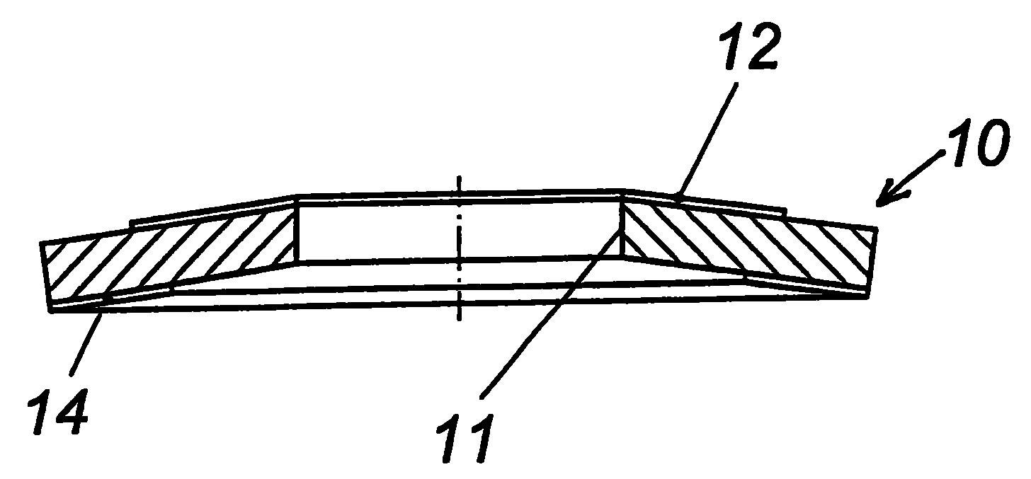 Self-locking fastening device