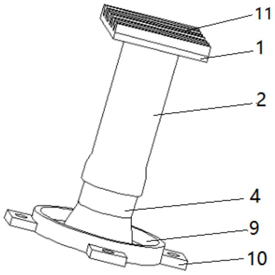 Metal energy absorption device