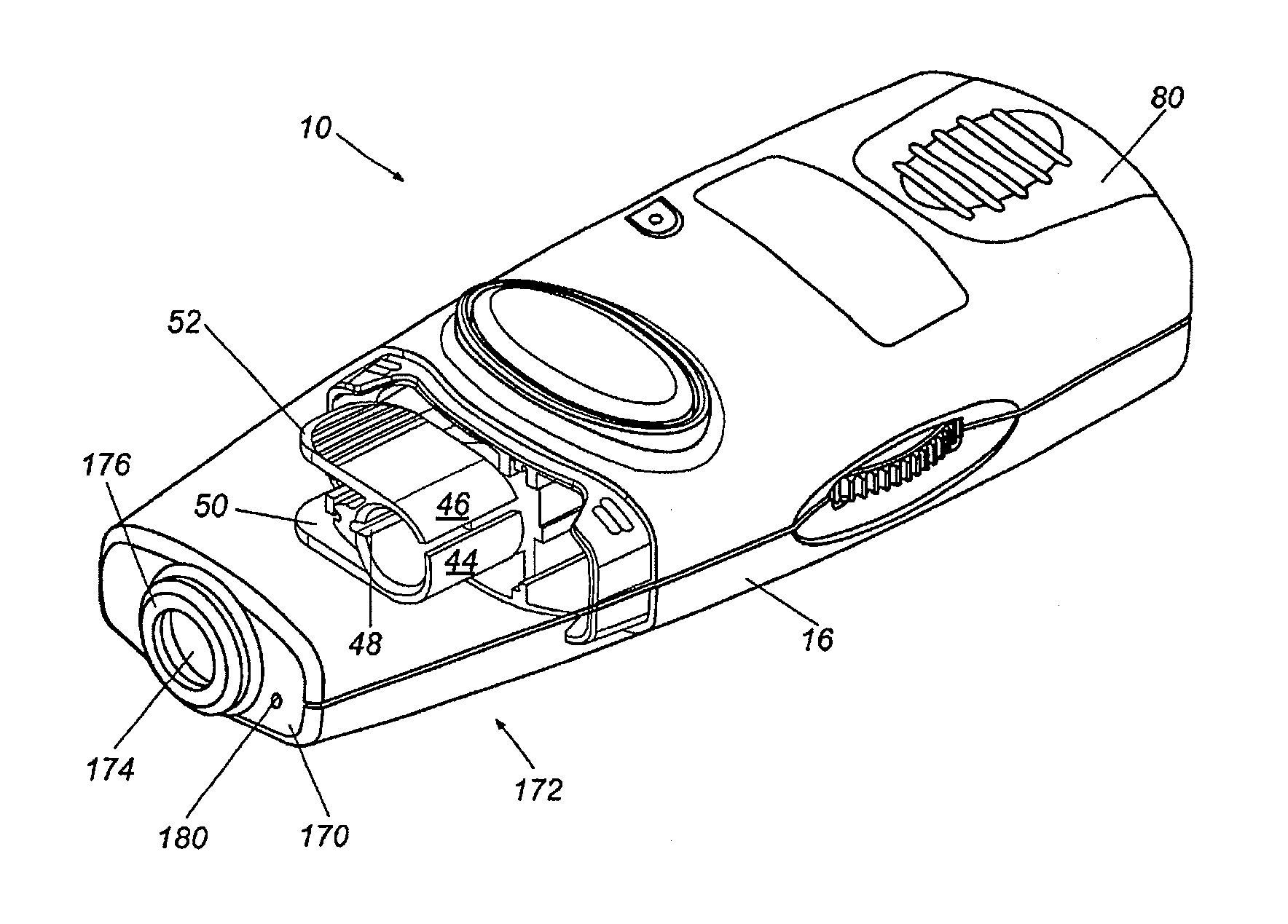 Lancing device and method of sample collection